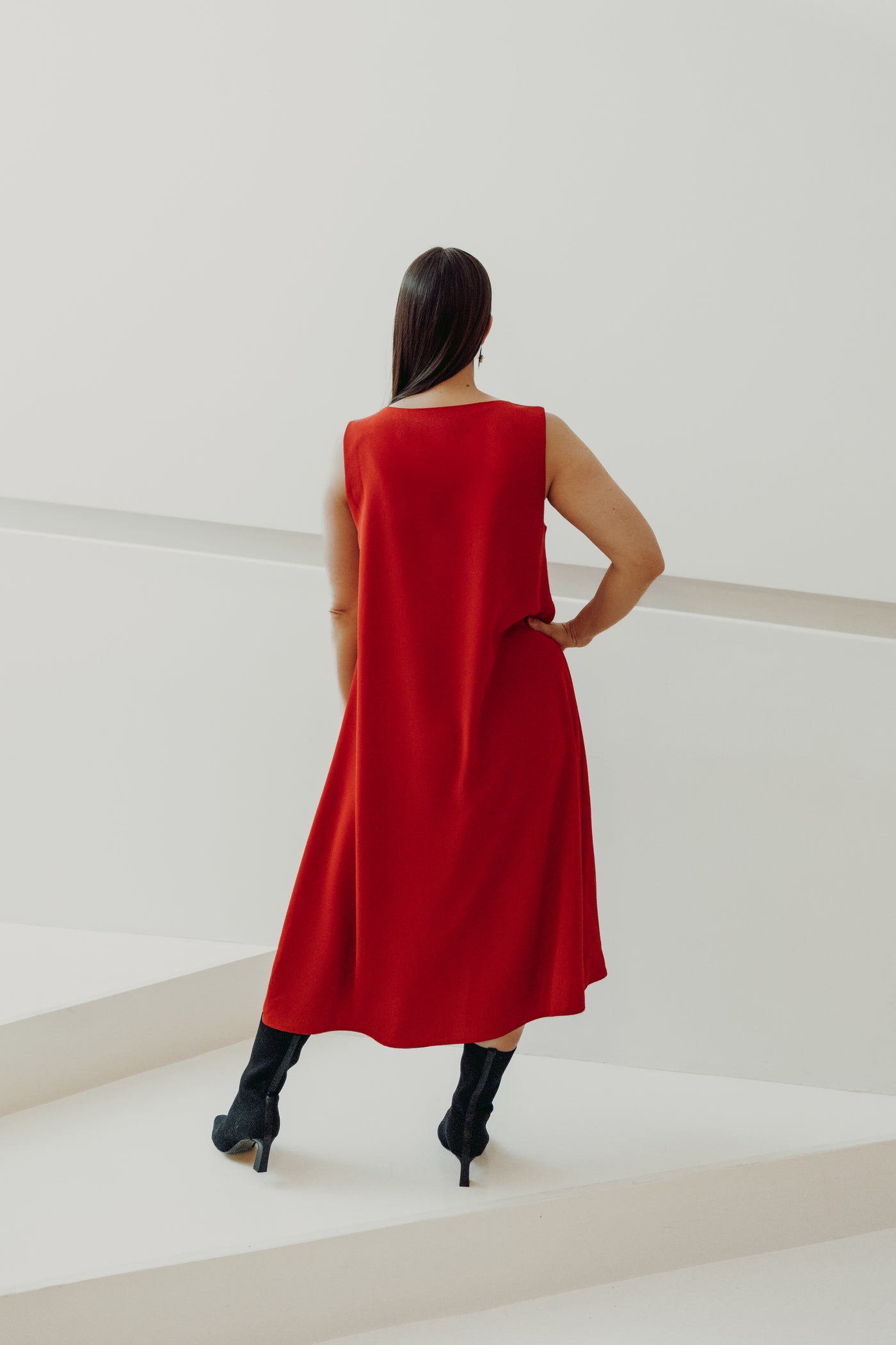 Viena Maxi Mekko, Red Lips