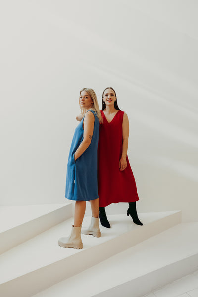 Viena Midi Mekko, Sky Blue