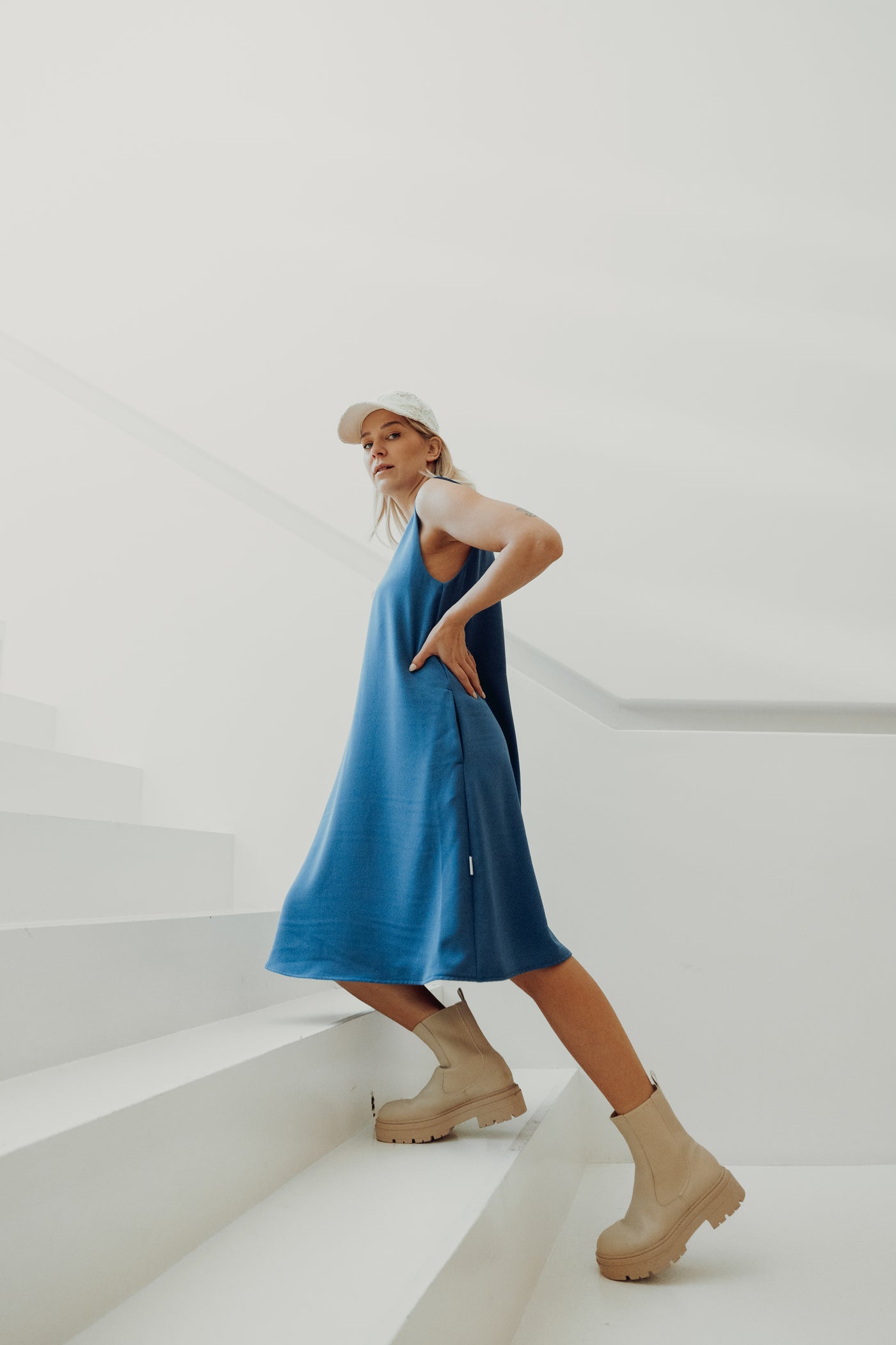 Viena Midi Mekko, Sky Blue