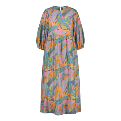 Utopy Volume Sleeve Midi Dress