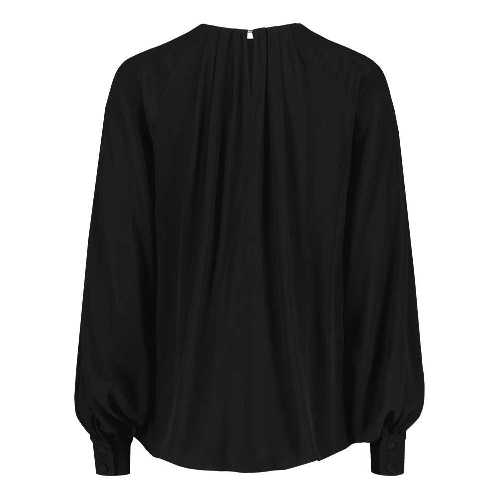 Voluminous Blouse, Licorice
