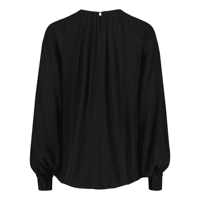 Voluminous Blouse, Licorice