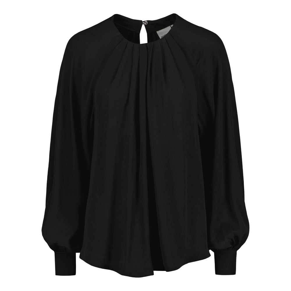 Voluminous Blouse, Licorice