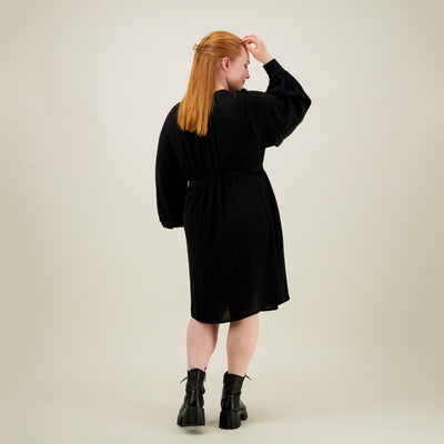 Voluminous Dress, Licorice