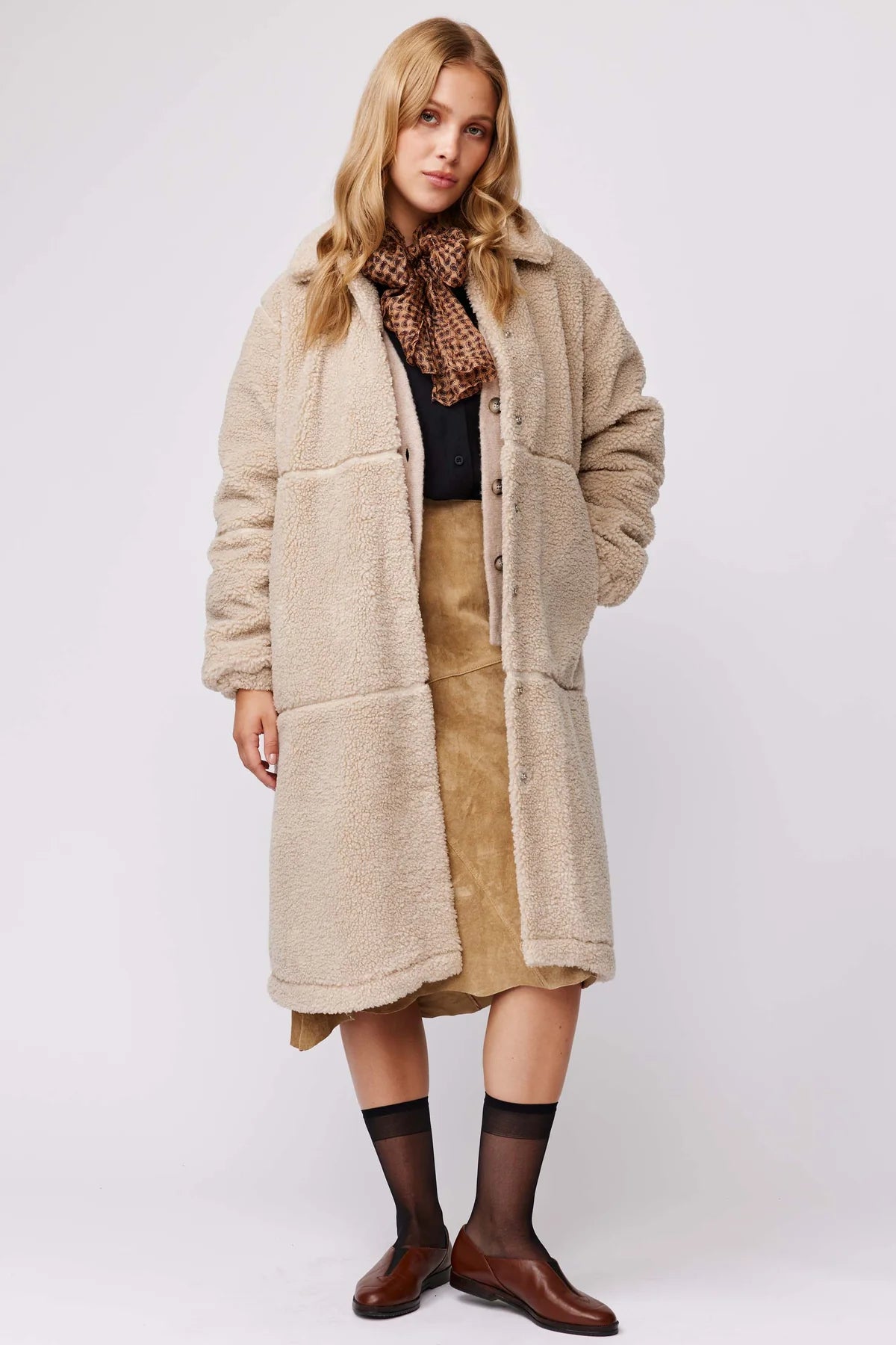 Alina Coat, Off White