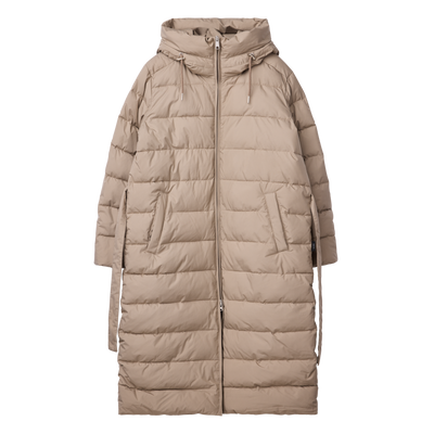 Freja Coat, Taupe