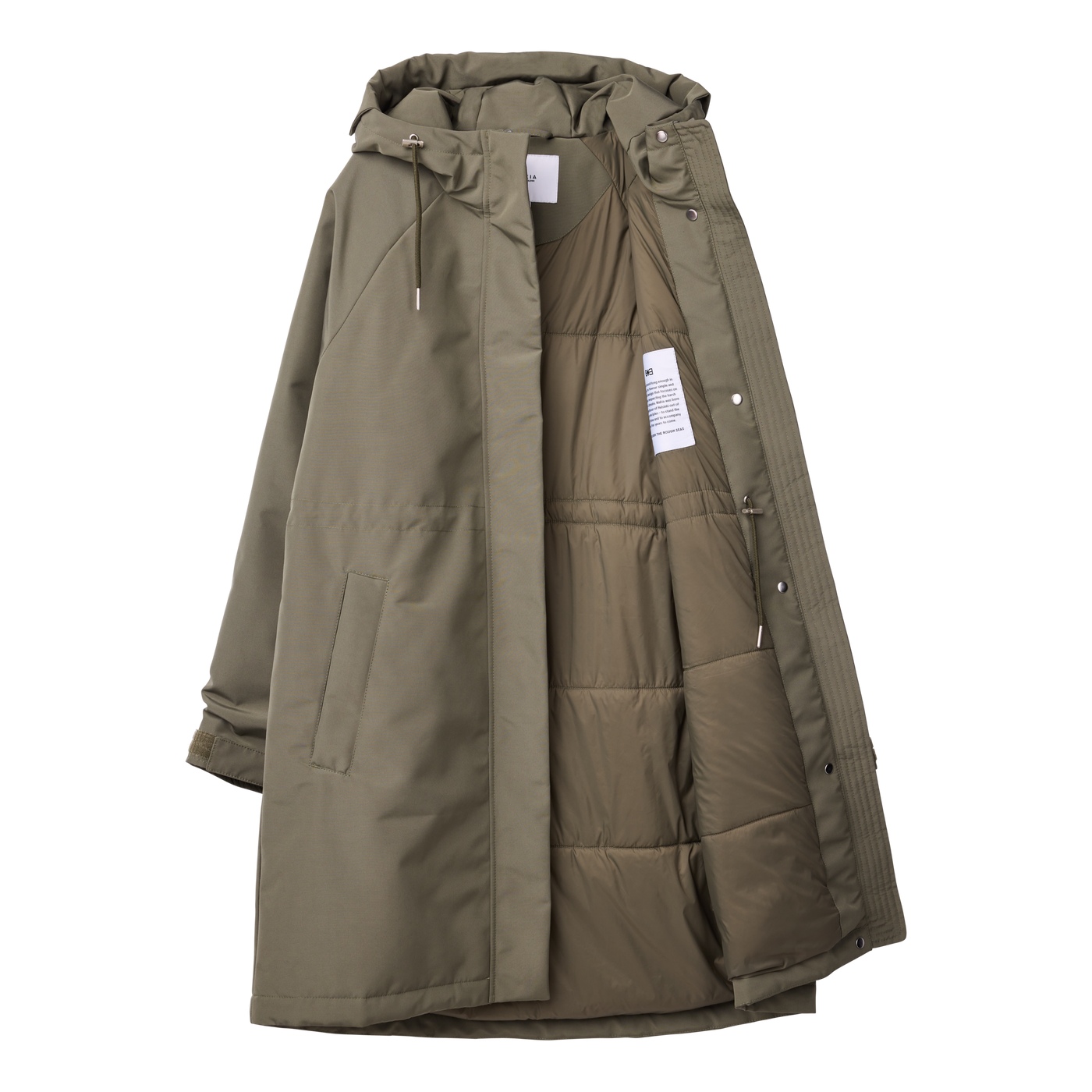 Kaija Coat, Dusty Olive