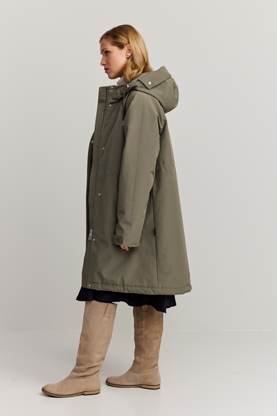 Kaija Coat, Dusty Olive