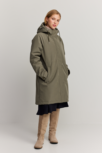 Kaija Coat, Dusty Olive