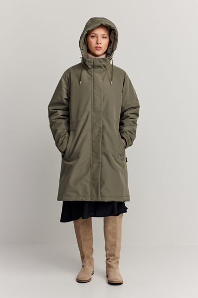 Kaija Coat, Dusty Olive