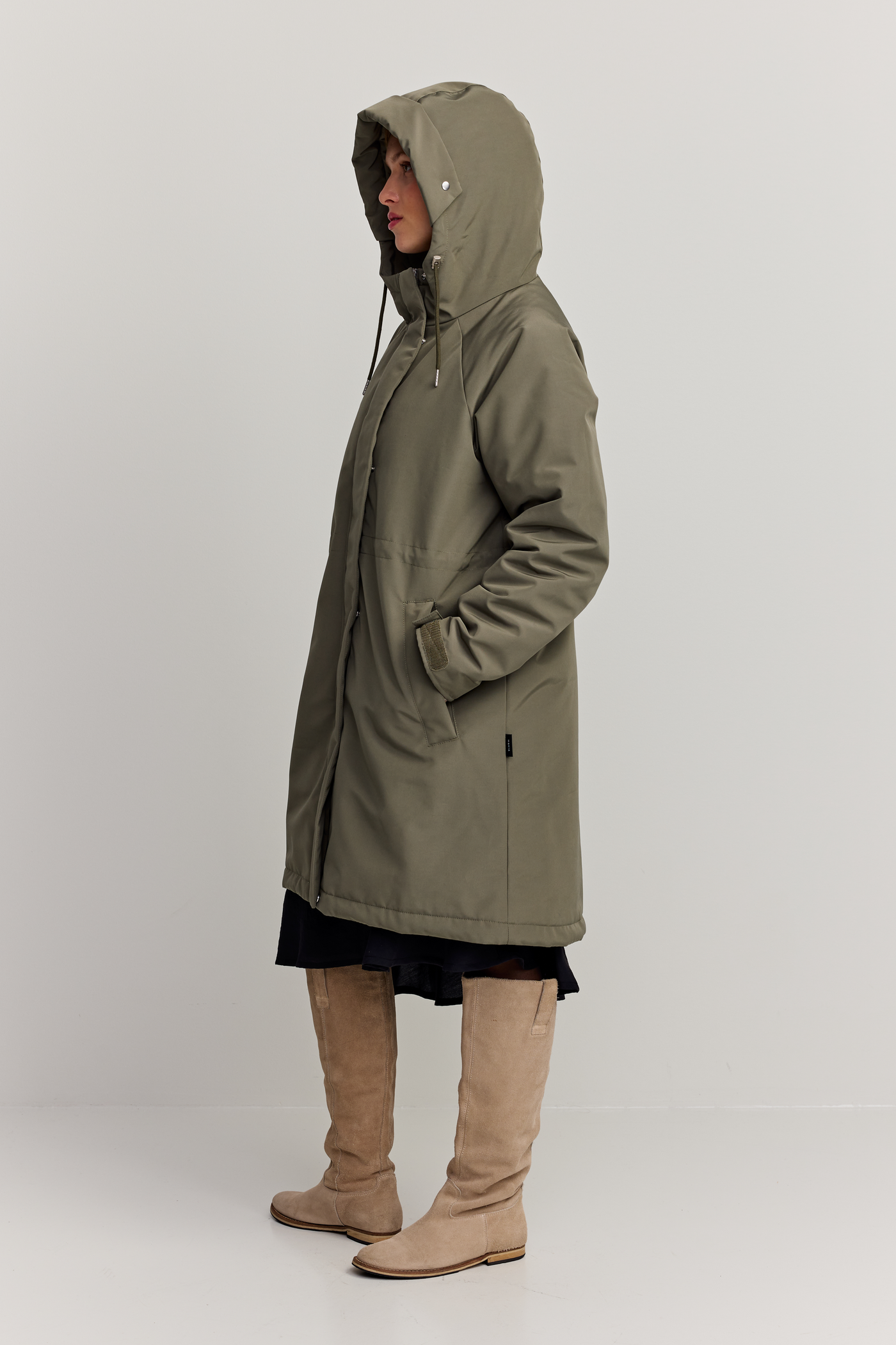 Kaija Coat, Dusty Olive