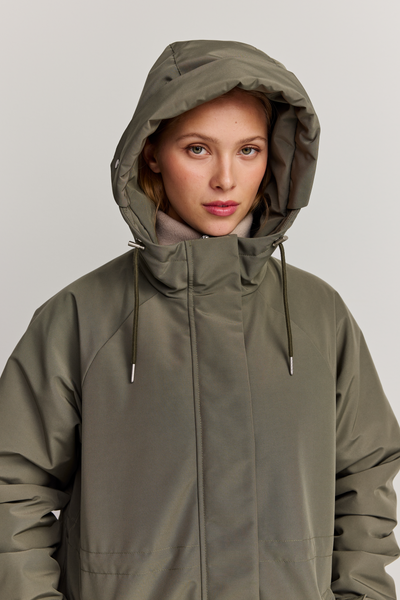 Kaija Coat, Dusty Olive