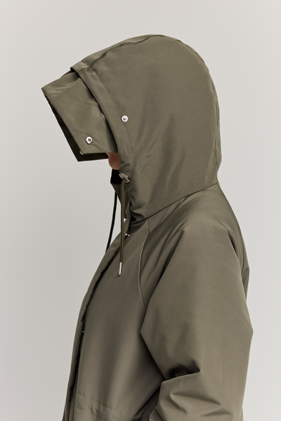 Kaija Coat, Dusty Olive