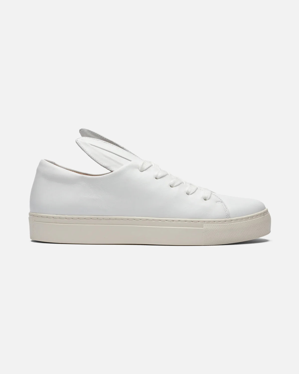 All Ears, White Leather
