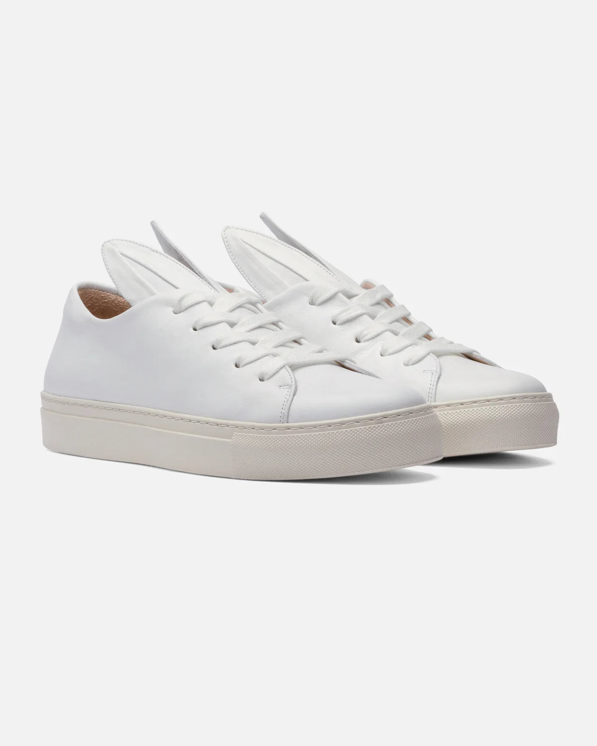 All Ears, White Leather