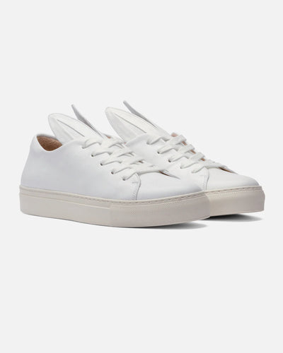 All Ears, White Leather