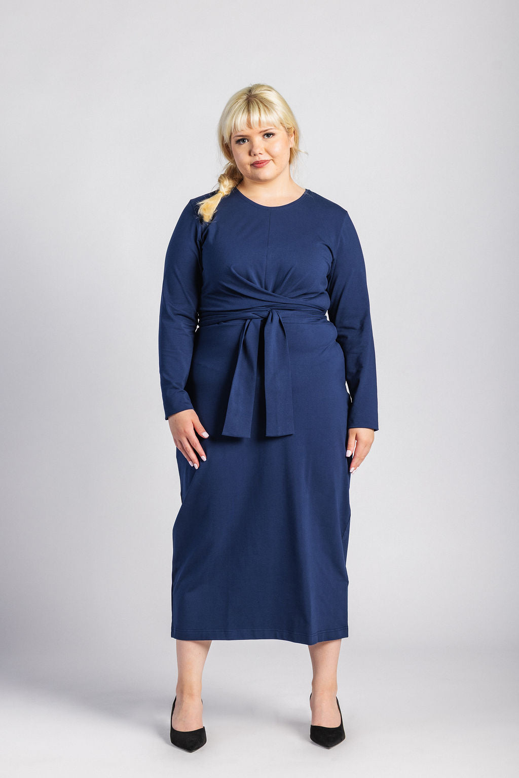 Zoey Dress, Dark Cobalt