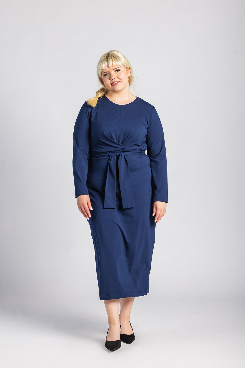Zoey Dress, Dark Cobalt