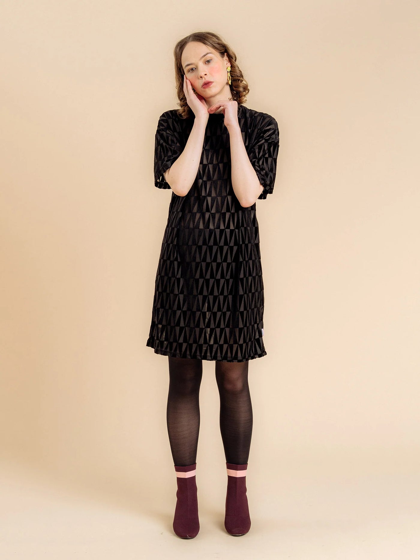 Aimee Dress, Circus Black