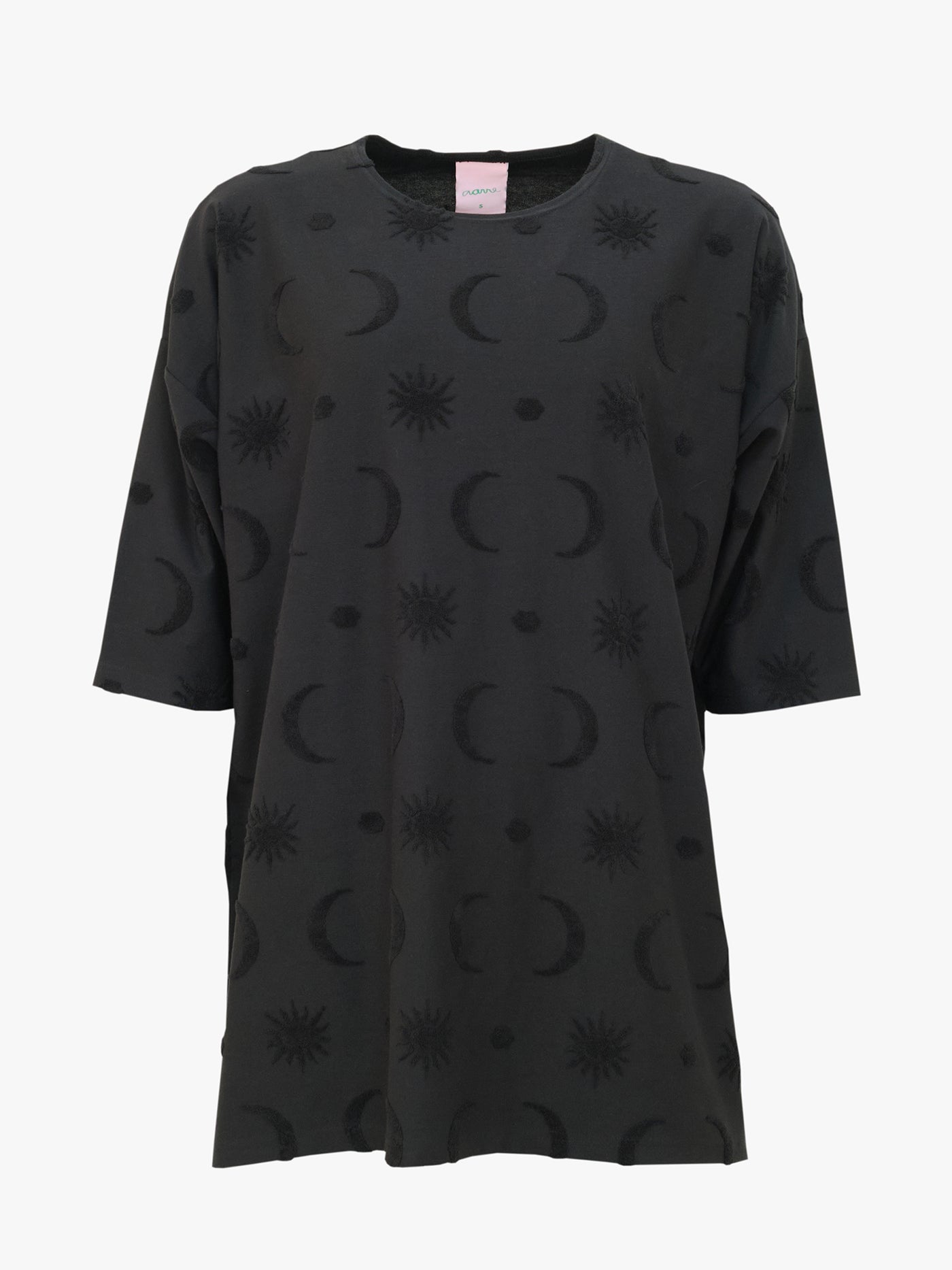 Bianca Long Shirt, Divine Black