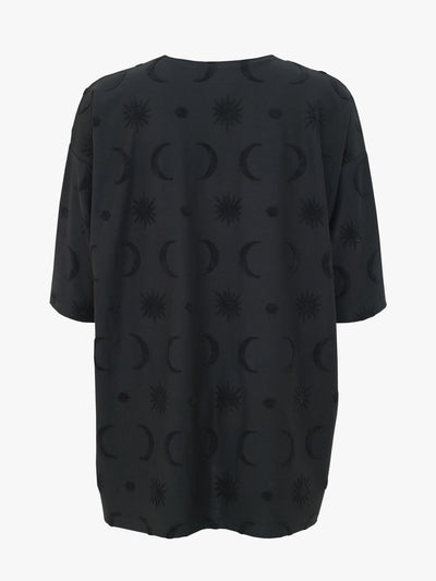 Bianca Long Shirt, Divine Black
