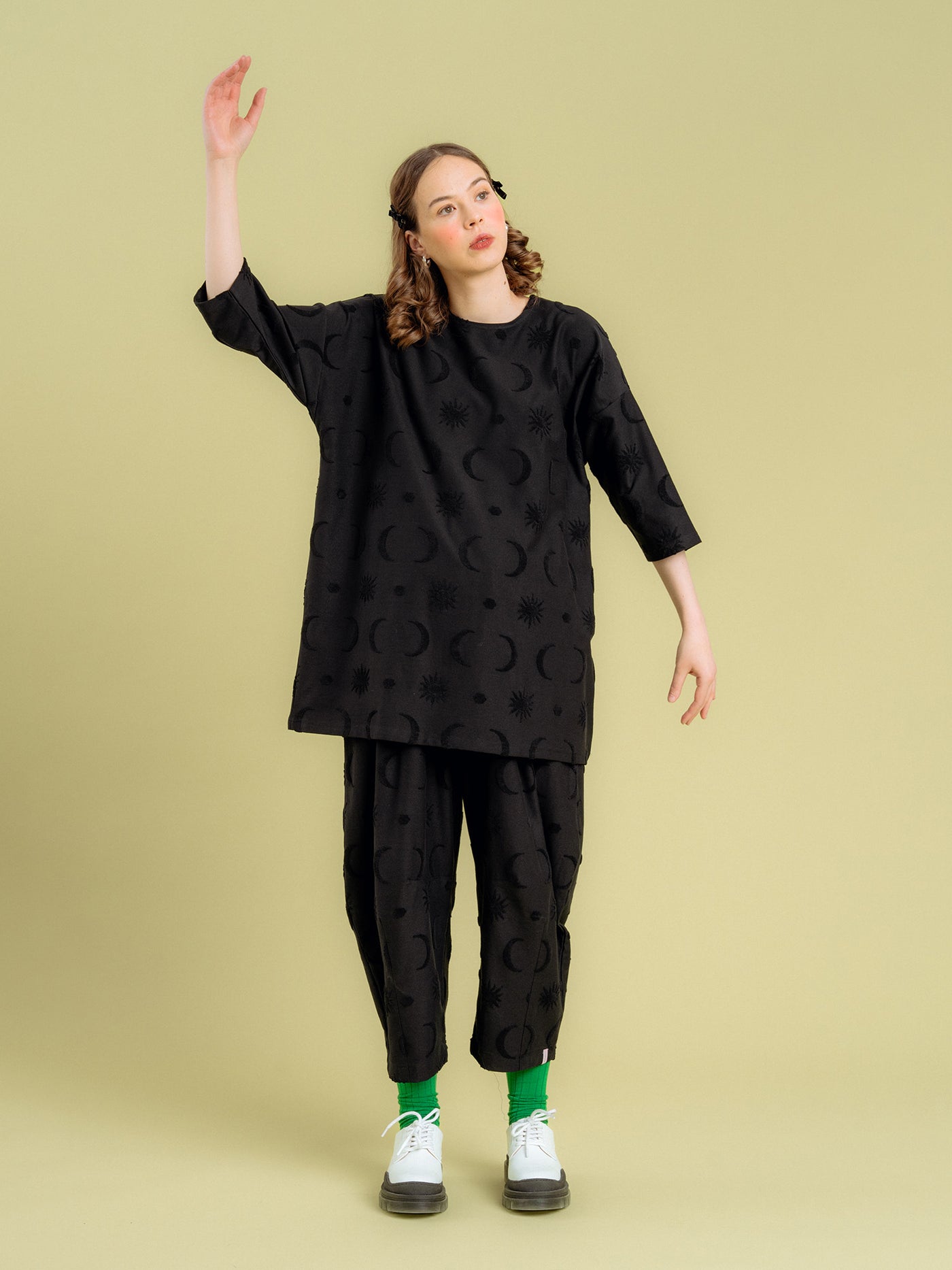 Bianca Long Shirt, Divine Black