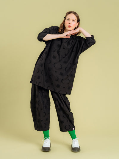 Bianca Long Shirt, Divine Black