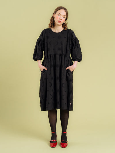 Elena Dress, Divine Black