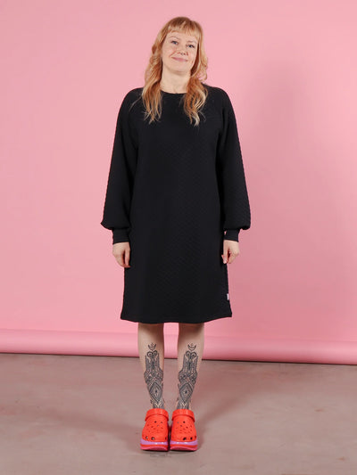 Elise Bubble Tunic, Black
