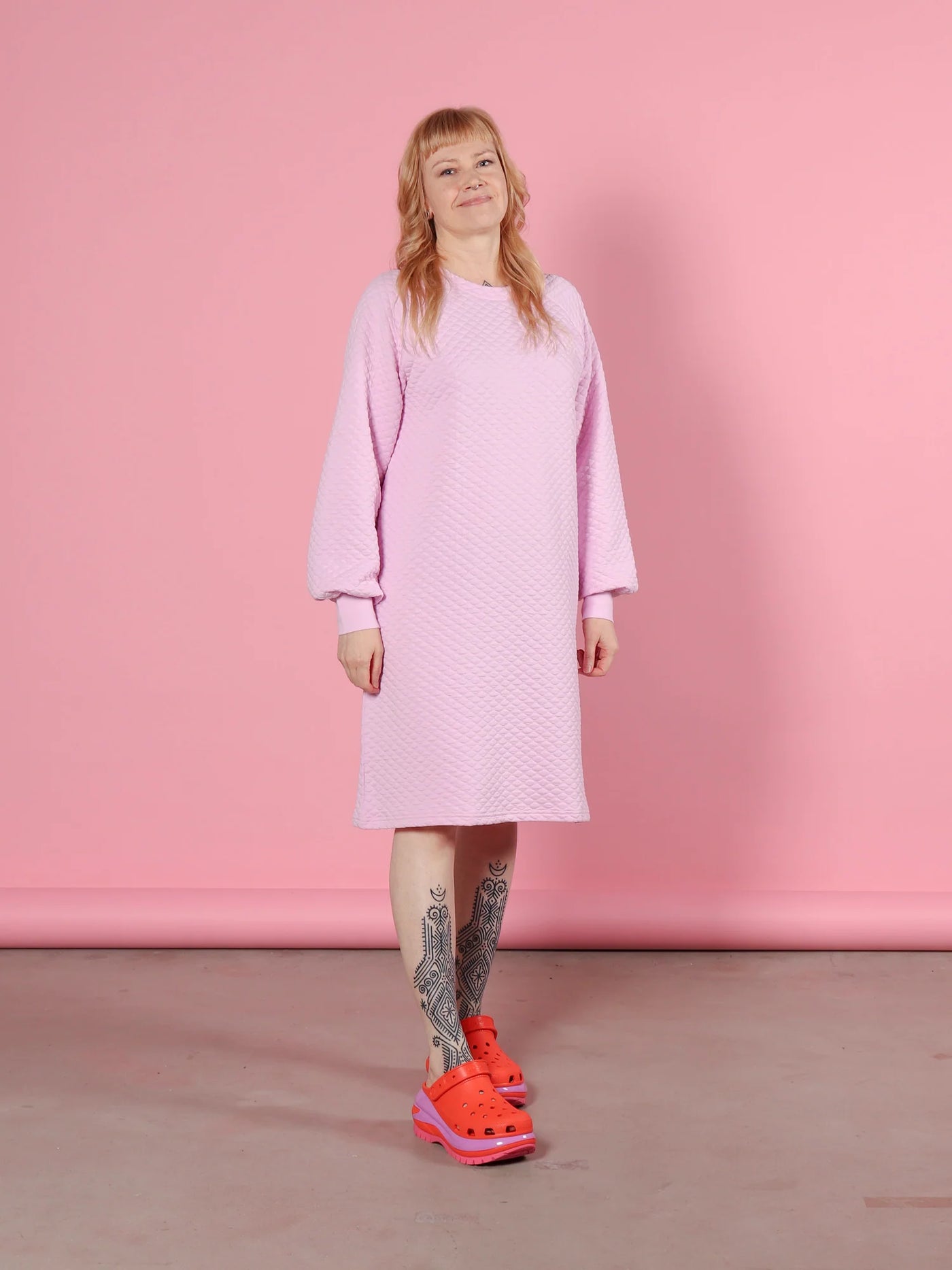 Elise Bubble Tunic, Pink