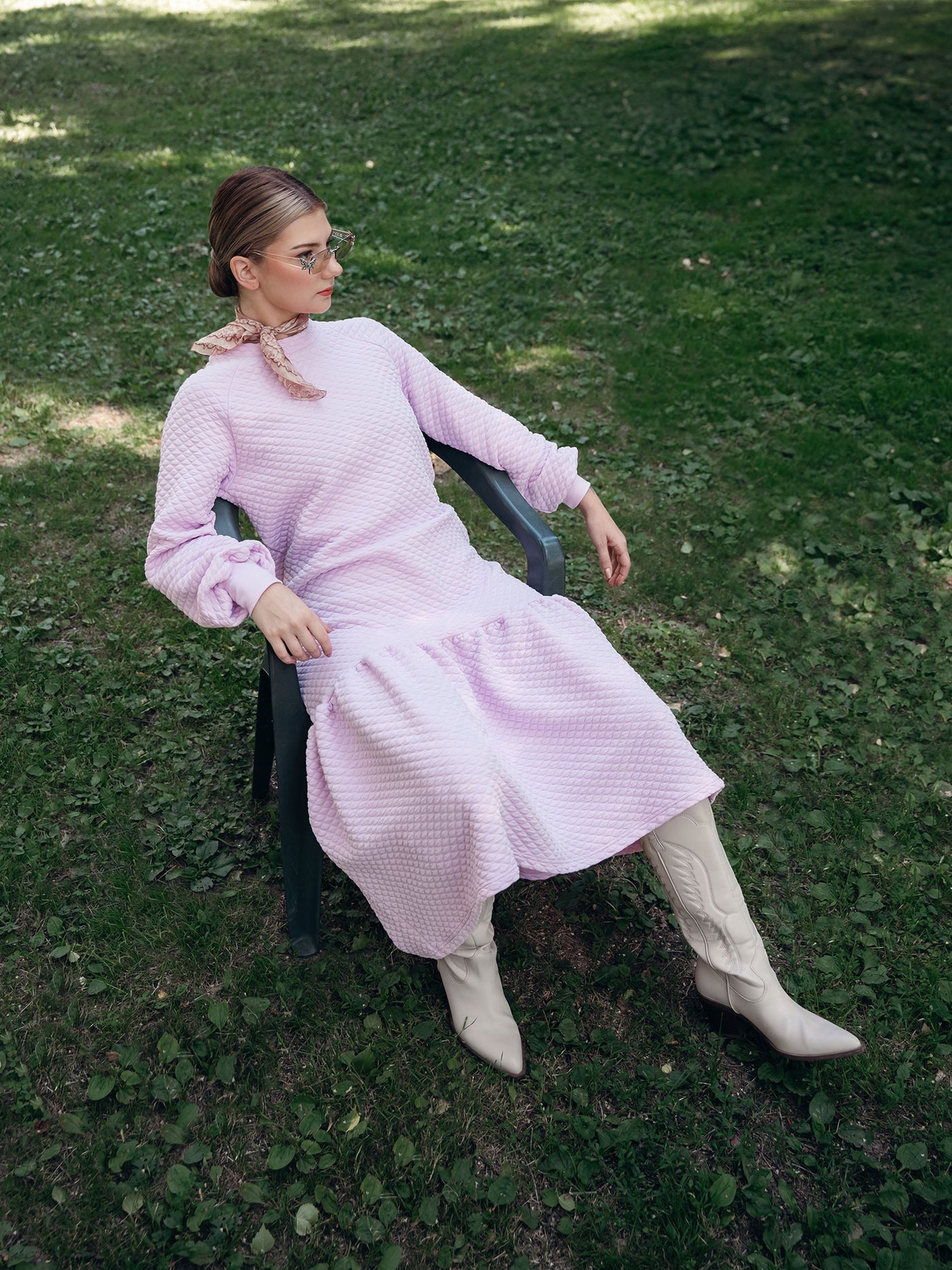 Isabella Bubble Dress, Pink