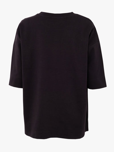 Leandro Long T-Shirt Moonbath, Black