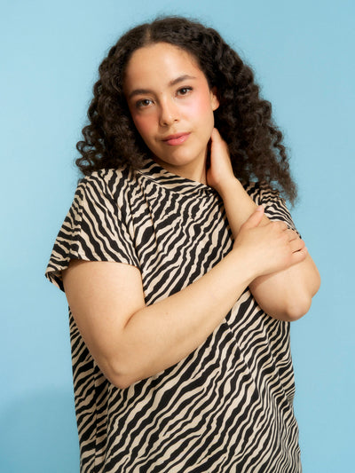 Lee Dress, Zebra