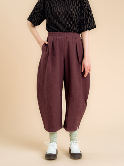 Magda Pants, Burgundy