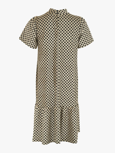 Montana Dress, Almond Chess