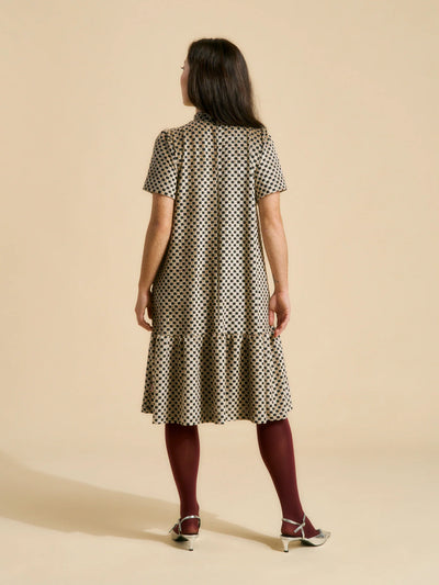 Montana Dress, Almond Chess
