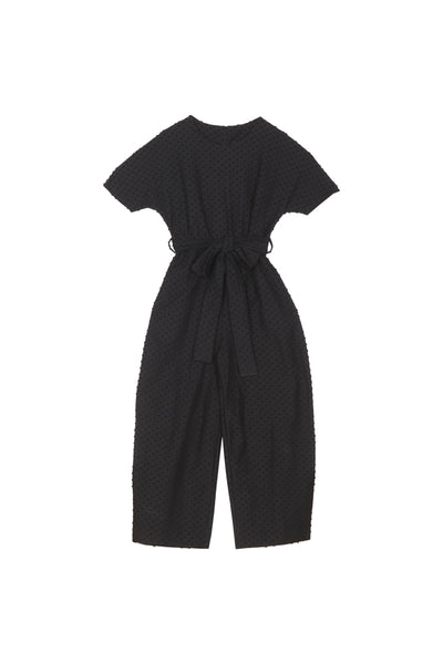 Manuela Jumpsuit, Black Dot