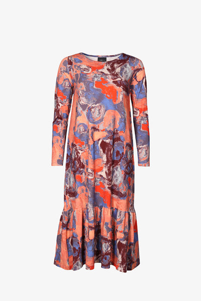 Olisa Dress, Bloom Orange