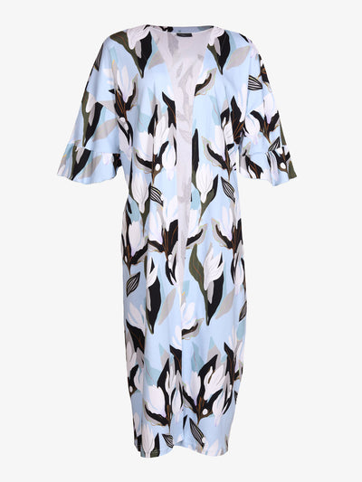 Shana Wrap Jacket, Flowertile Blue