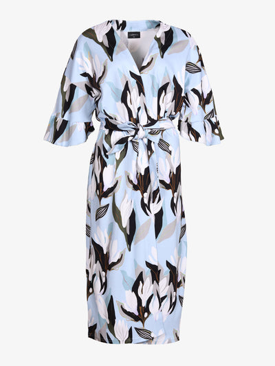 Shana Wrap Jacket, Flowertile Blue