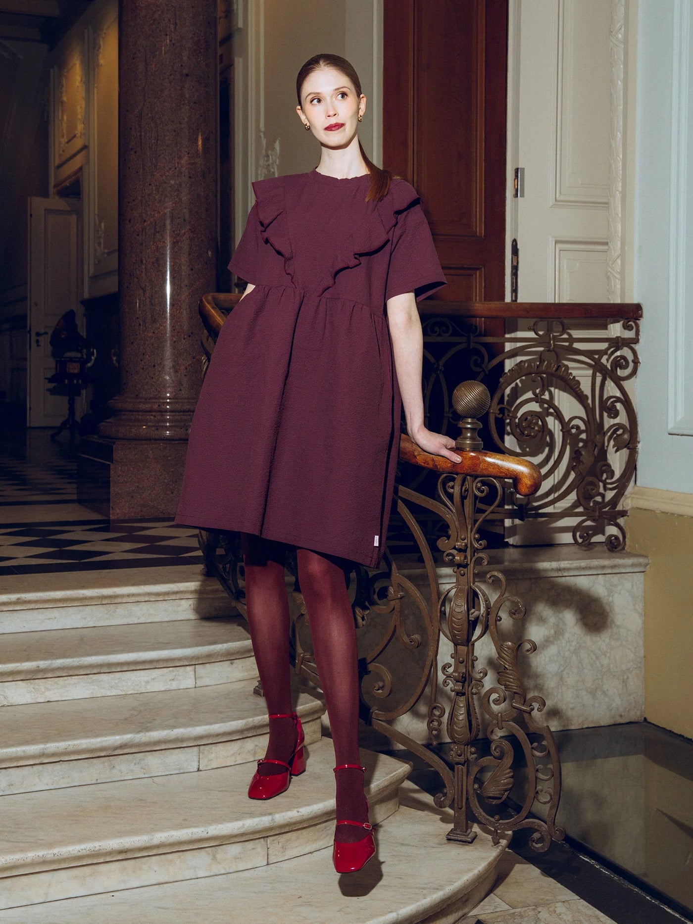 Sukkahousut 50DEN, Burgundy