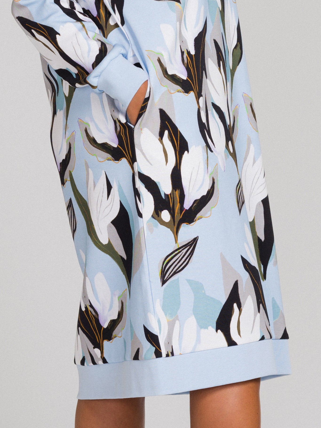 Tina Dress, Flowertile Blue