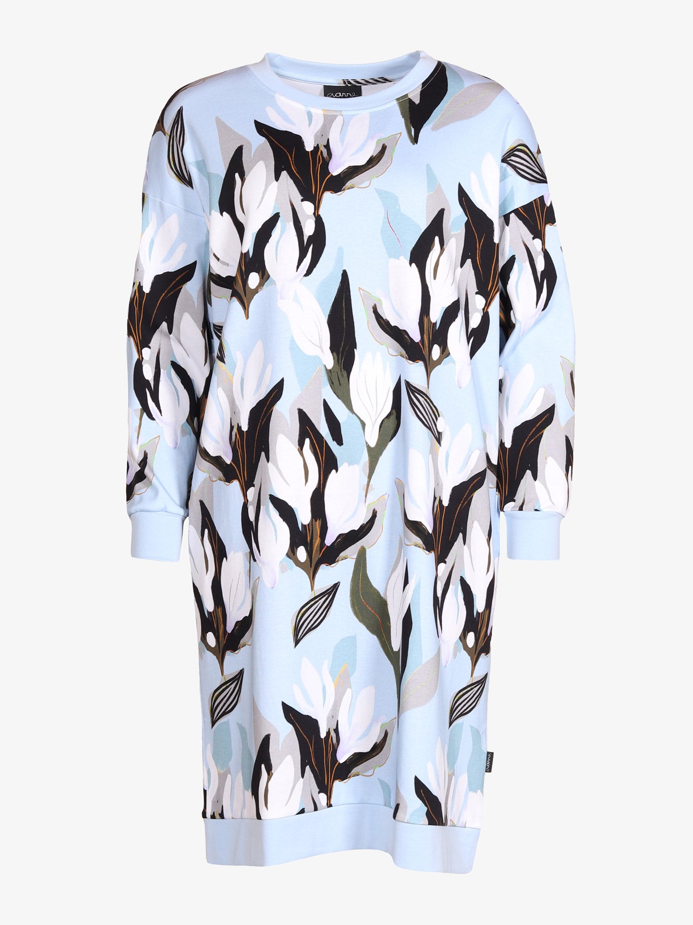 Tina Dress, Flowertile Blue