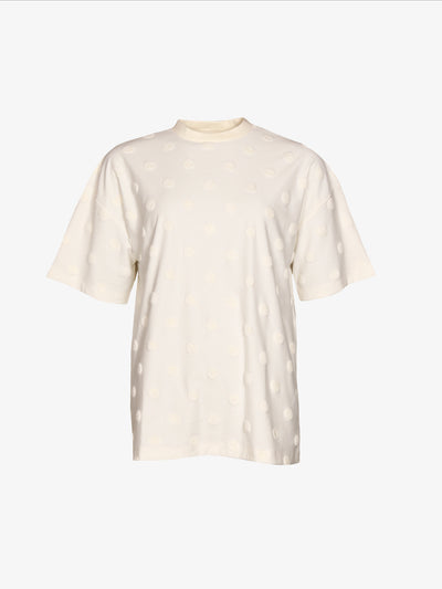 Trine Shirt, Big Dot White