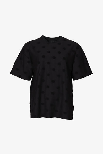Trine Shirt, Big Dot Black
