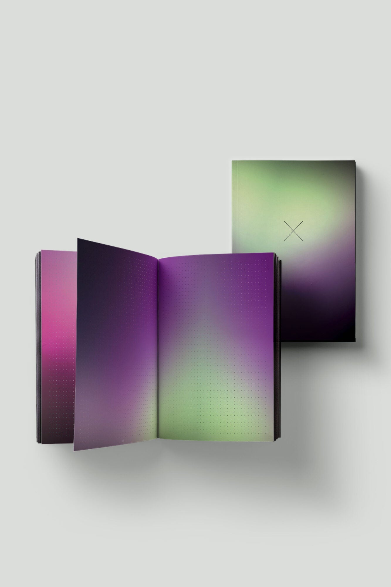 Aura Notebook Northern Lights A5, bullet journal