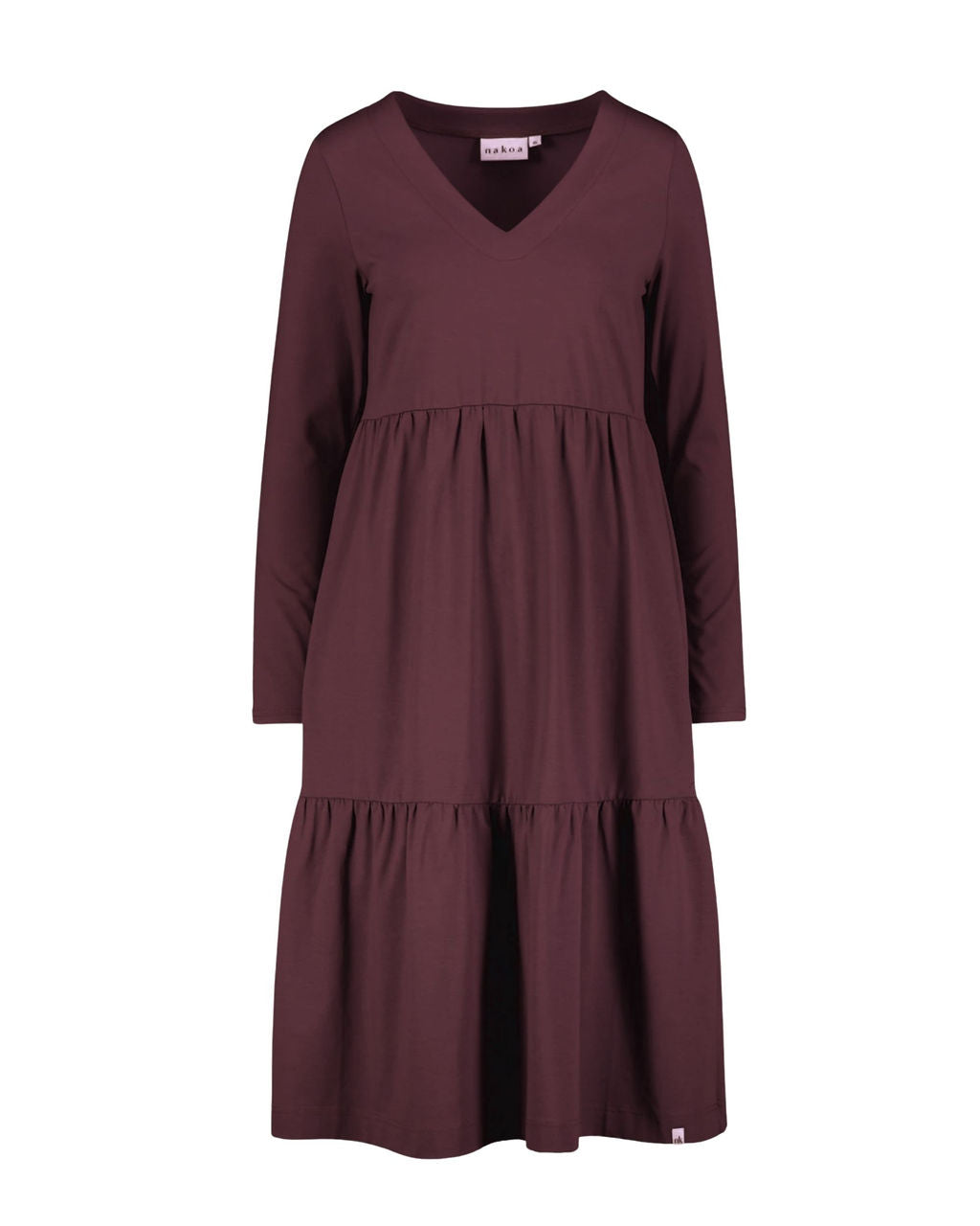 Amelie Dress, Burgundy