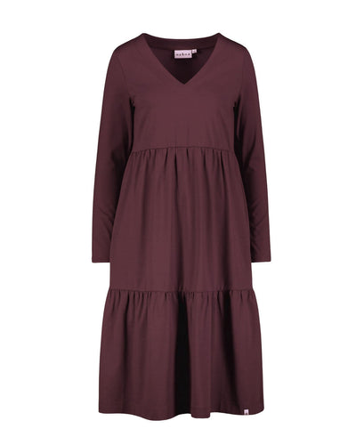 Amelie Dress, Burgundy