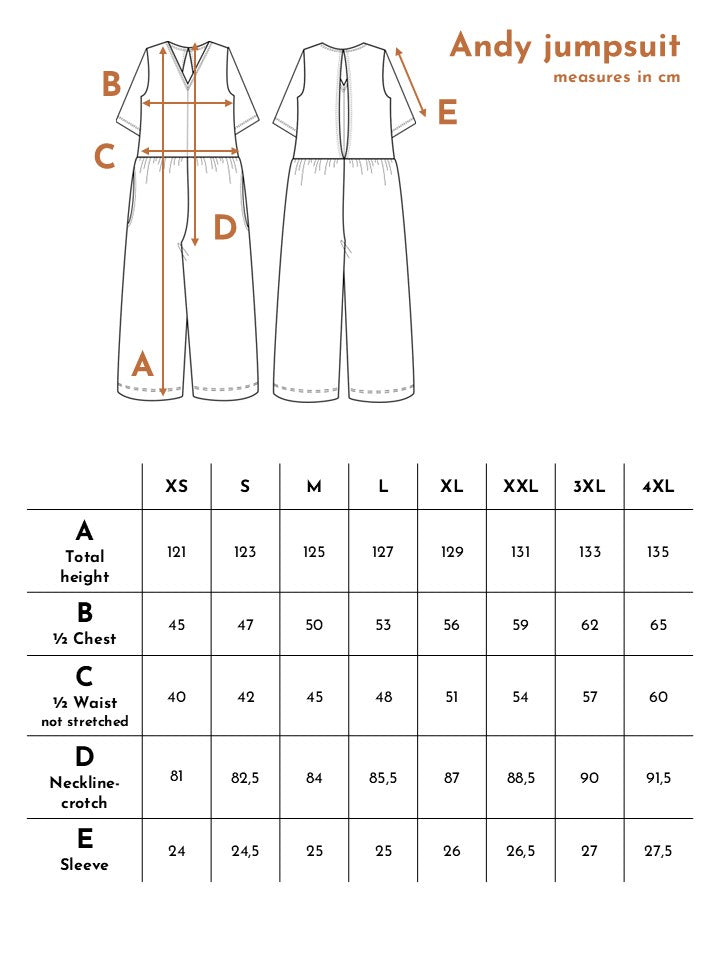 Andy Jumpsuit, Square Red