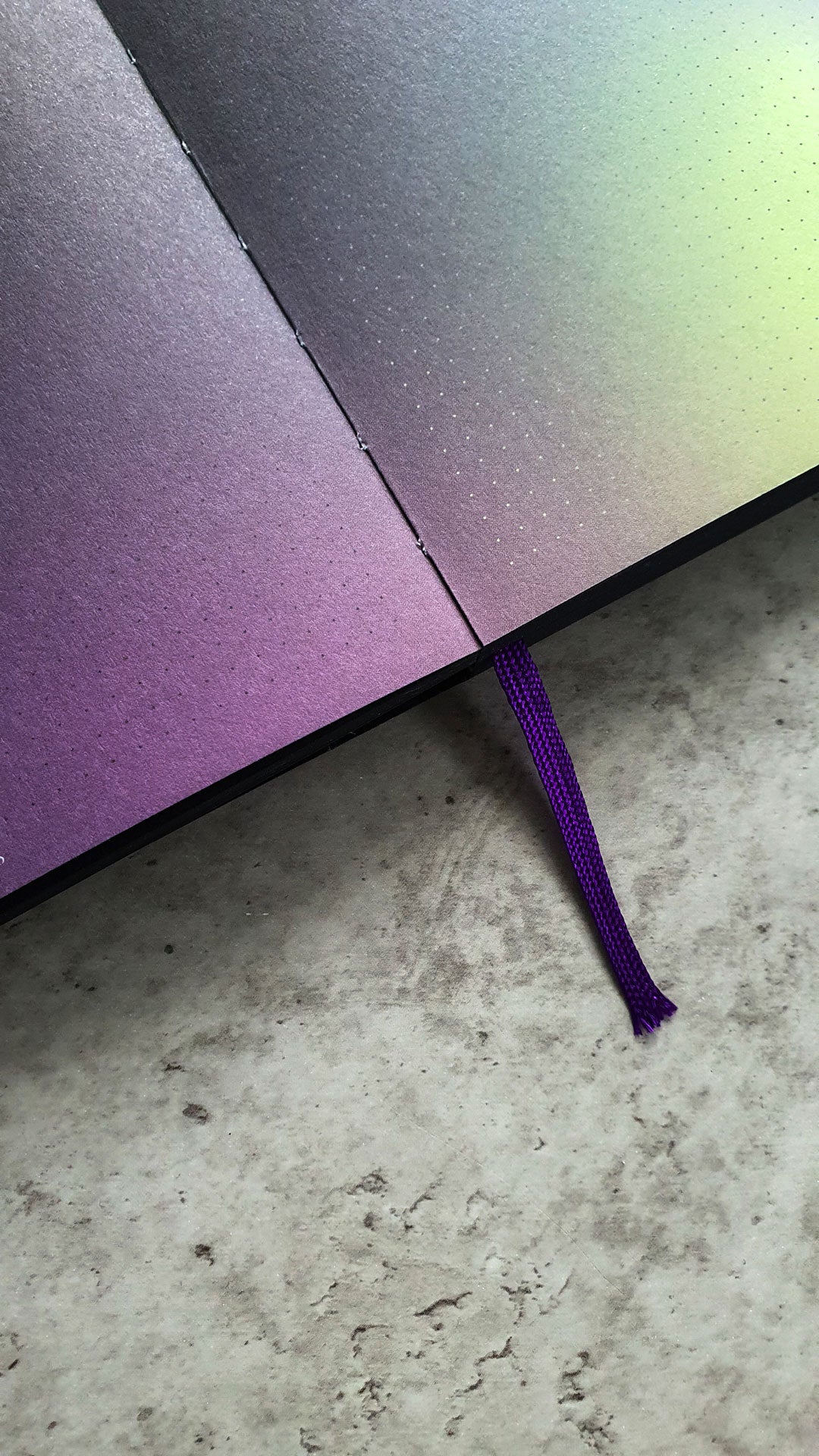 Aura Notebook Northern Lights A5, bullet journal